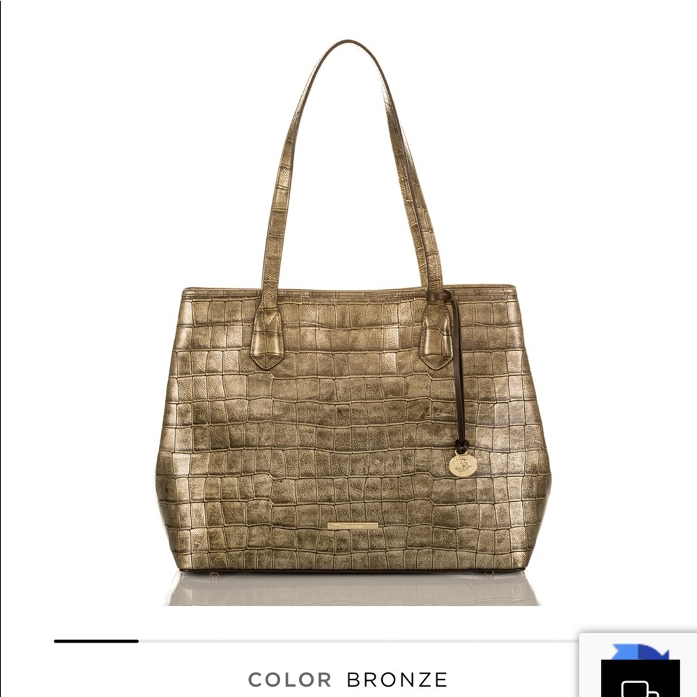 Brahmin bronze tote